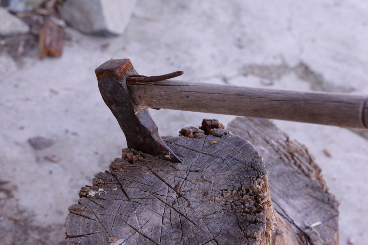 Home made axe